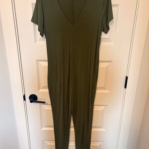 Smash + Tess Sage Green Jumpsuit